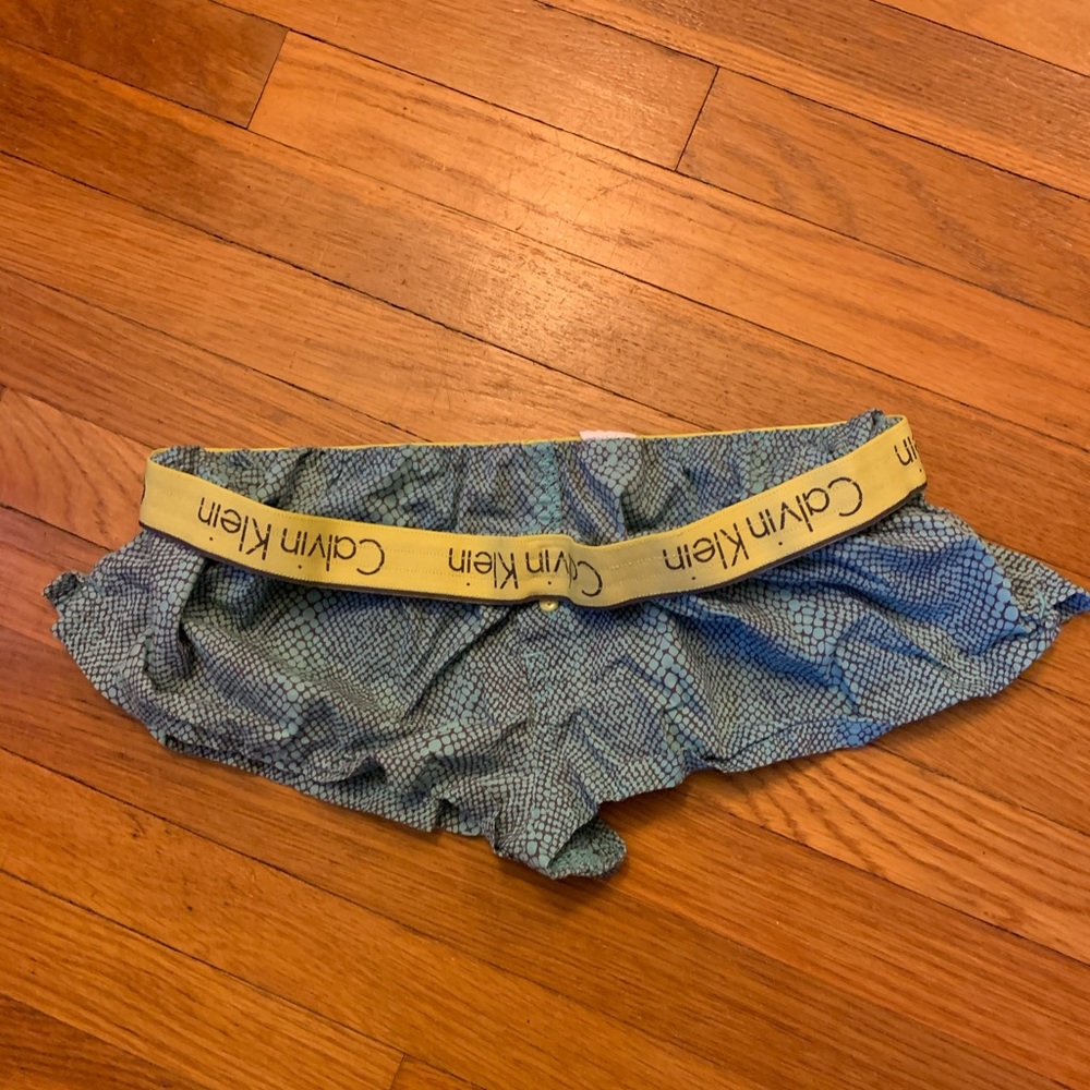 CALVIN KLEIN EUC Python Snake Print Boxer Shorts